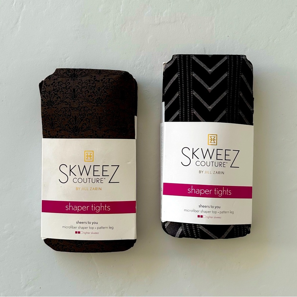 SKWEEZ Couture by Jill Zaren Shaper Tights Size B | Brand new with tags